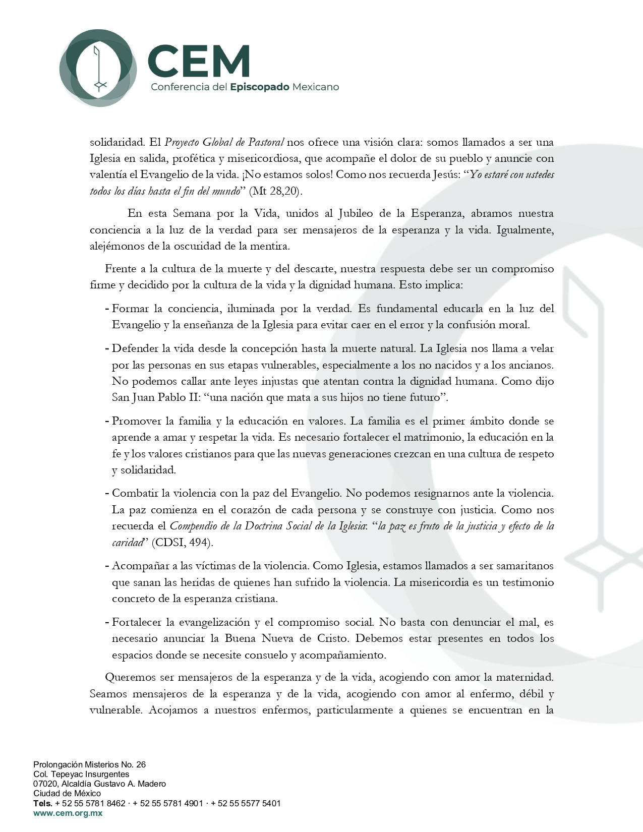Mensaje Semana por la vida 2025 page 0003