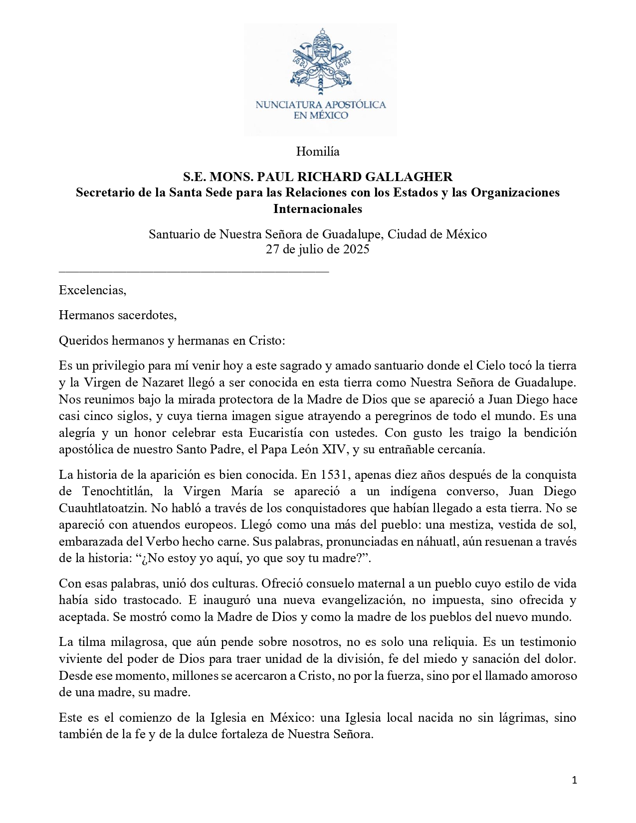 Homilia Gallagher NS de Guadalupe 27 luglio 2025 250727 081407 page 0001