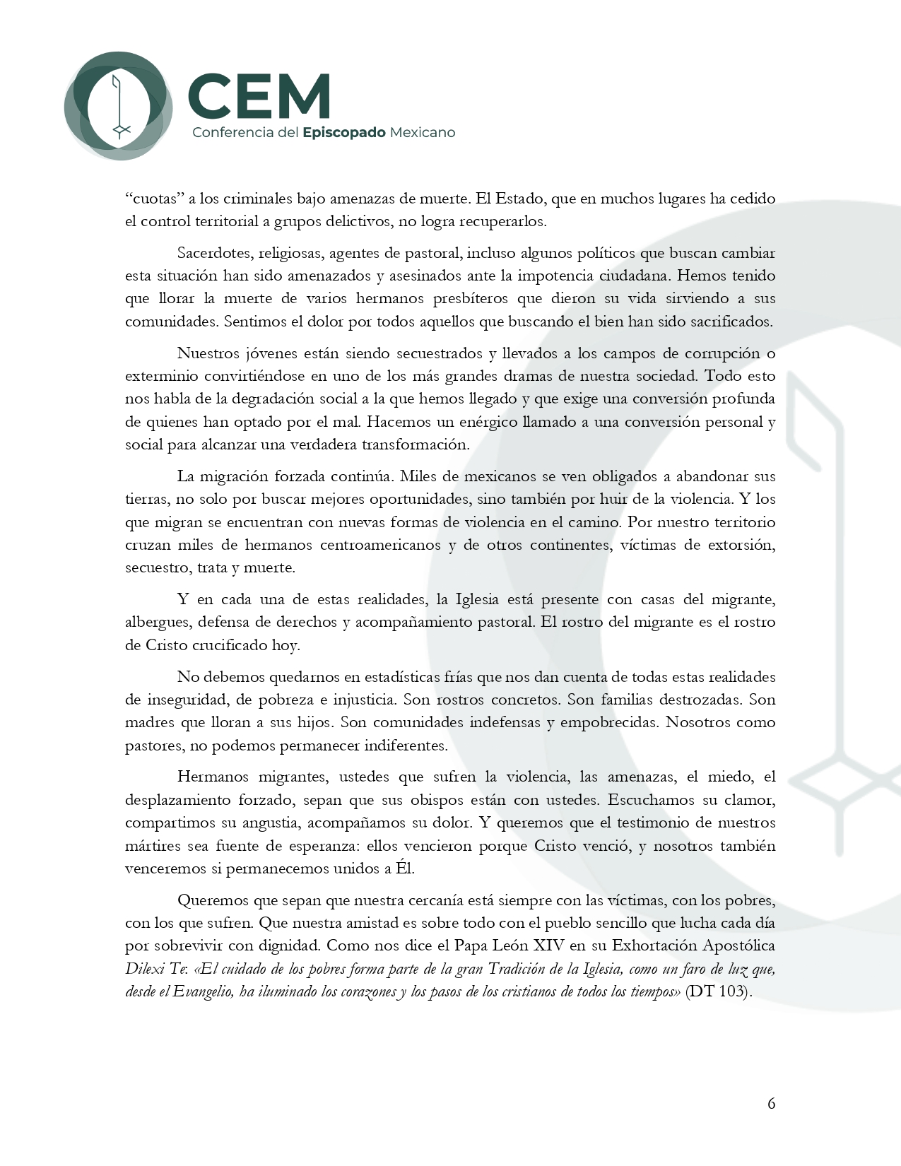 Mensaje al Pueblo de Dios CXIX AP page 0006