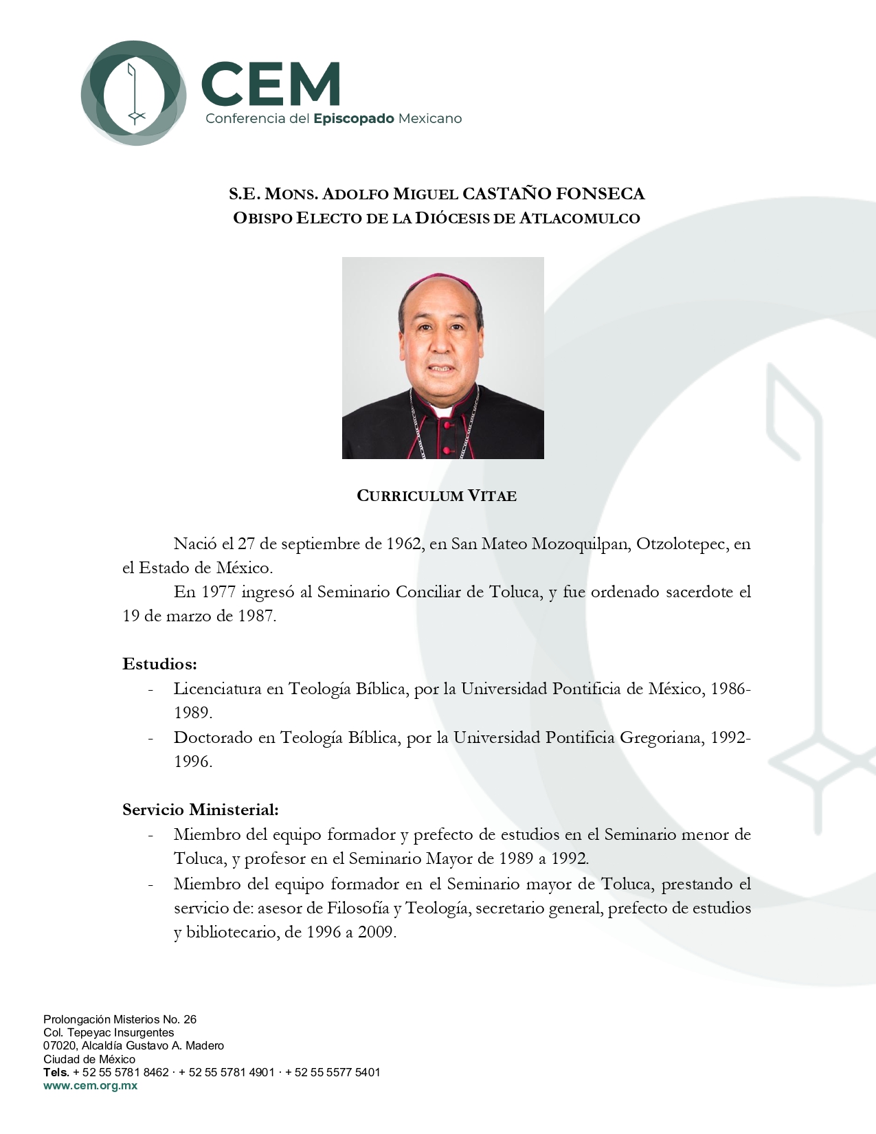 Nombramiento Obispo de Atlacomulco page 0002