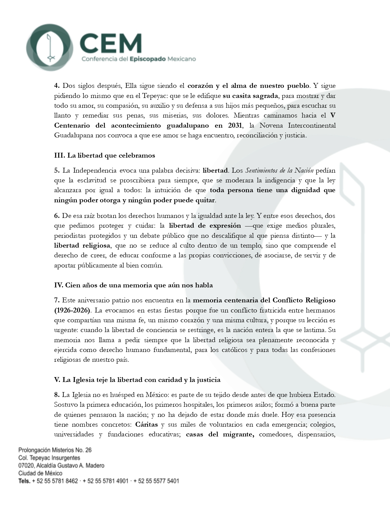 Mensaje Septiembre Llamados a la libertad page 0002